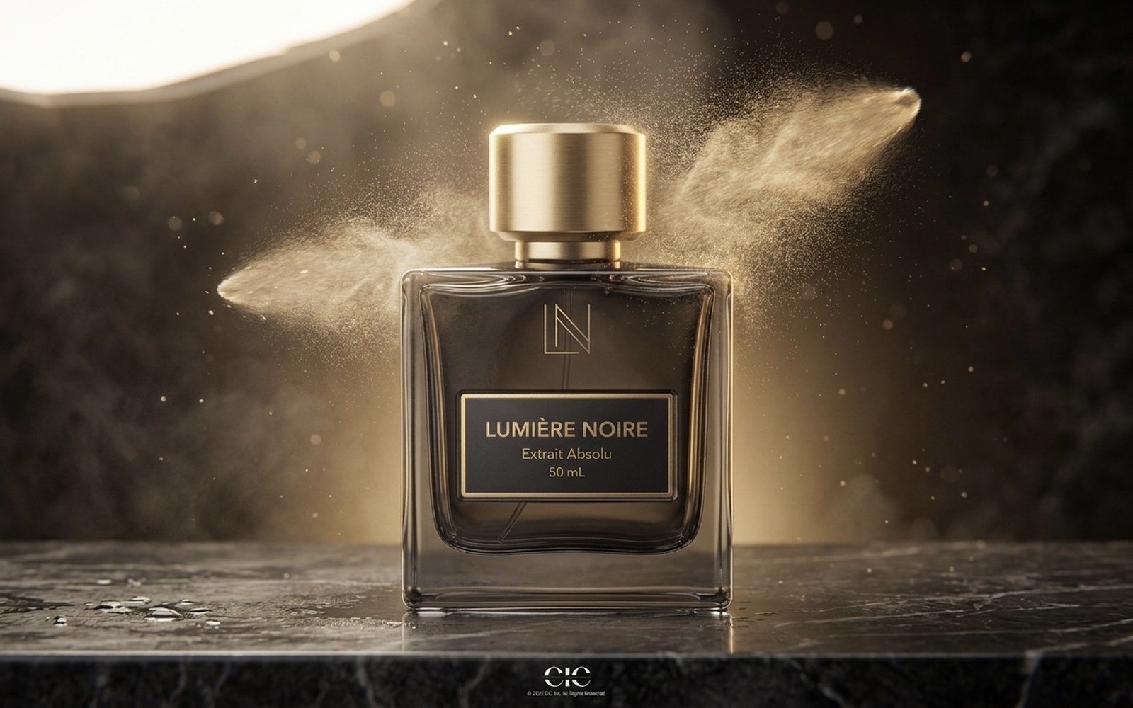 Lumière Noire — Extrait Absolu launch creative