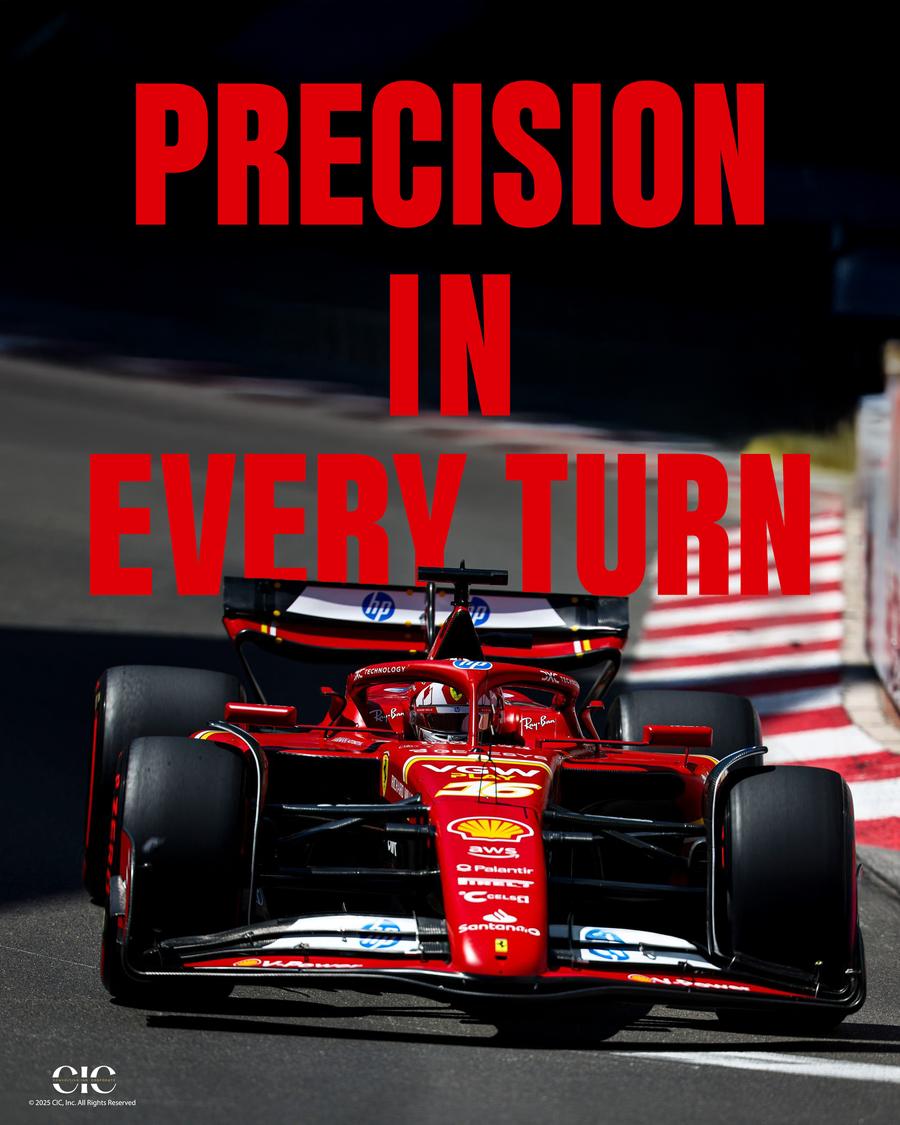 Precision in every turn — race creative