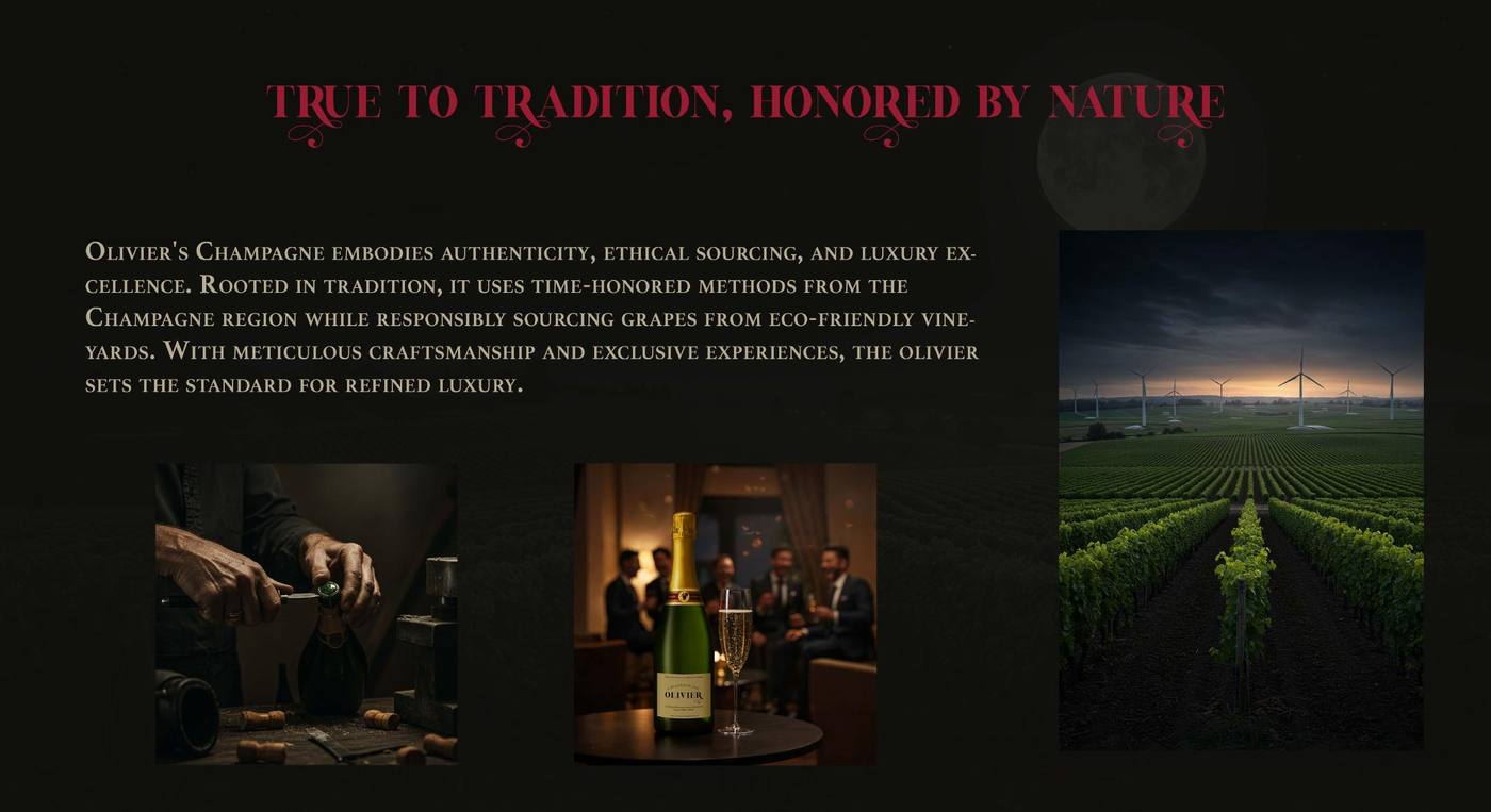 True to tradition, honoured by nature